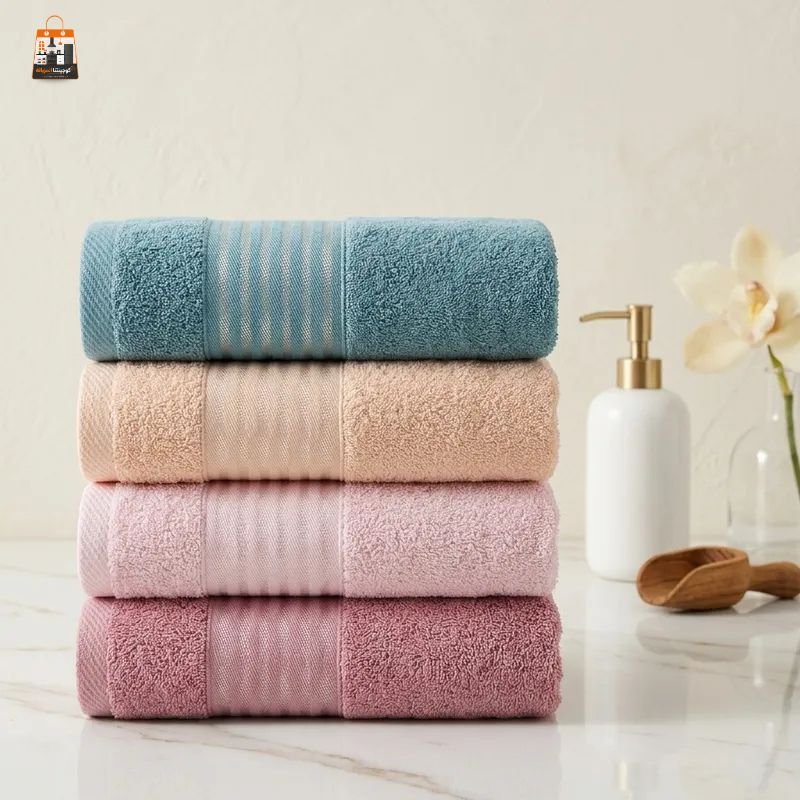 Serviette de Bain Ultra Douce 100% Coton