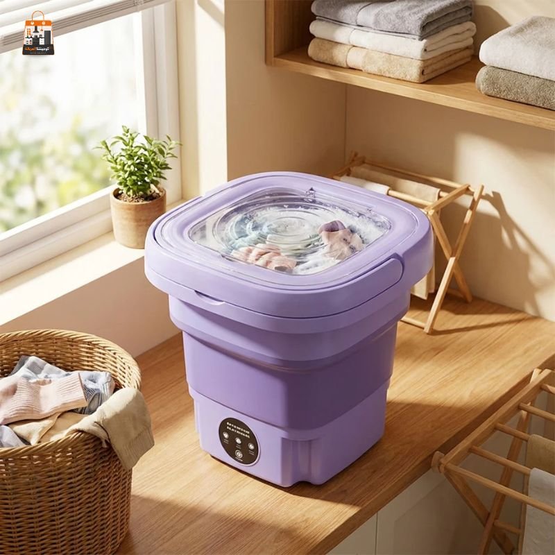Mini Lave-Linge Pliable Portatif – Image 2
