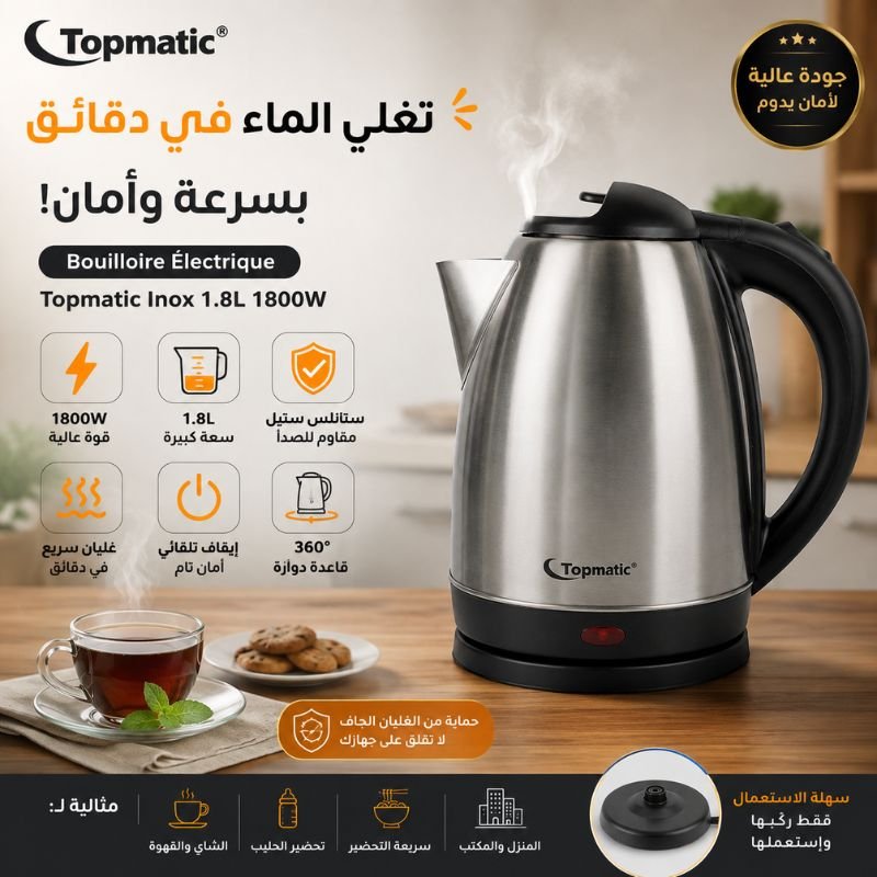 Bouilloire Topmatic 1.8L
