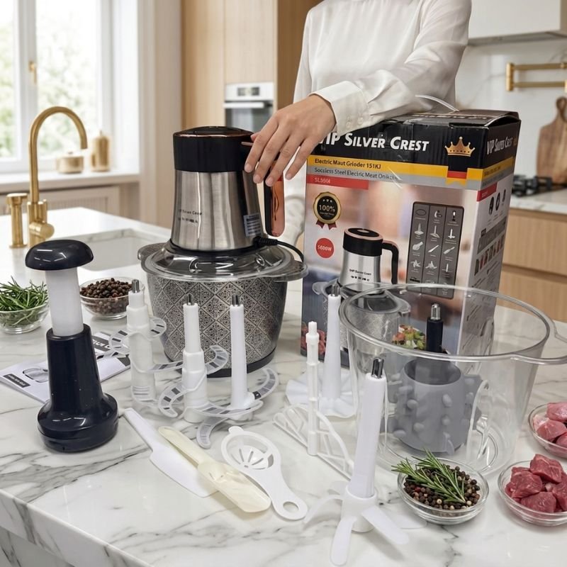 Hachoir VIP Silver Crest 15en1