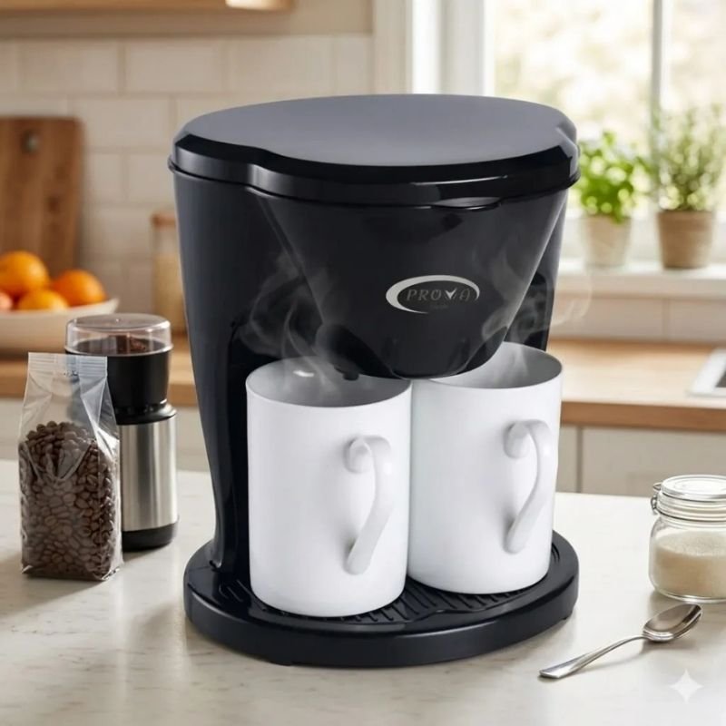 Cafetière Électrique 2 Tasses PROVA