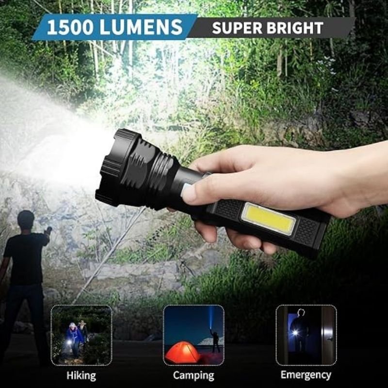 Lampe Torche LED Solaire – Image 2