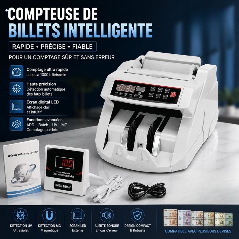 Compteuse de Billets Intelligente