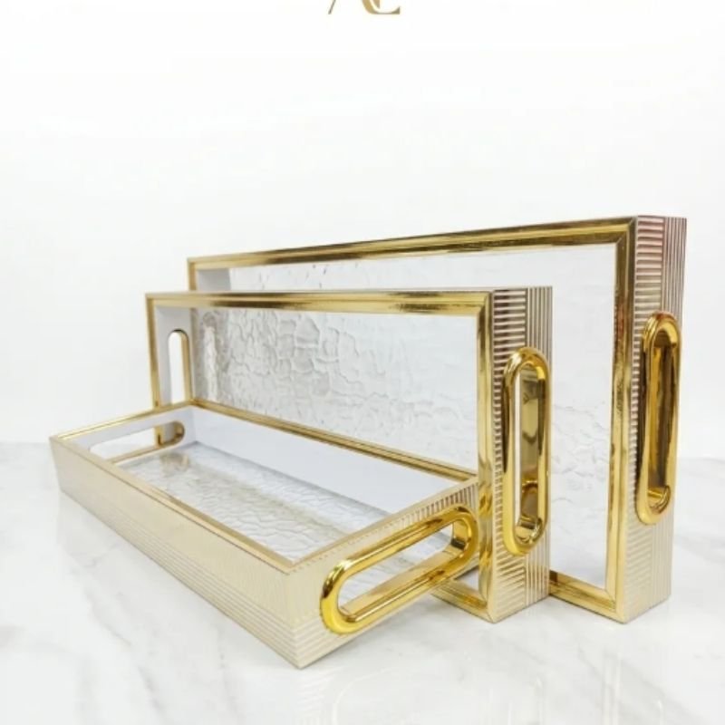 Ensemble de 3 Plateaux