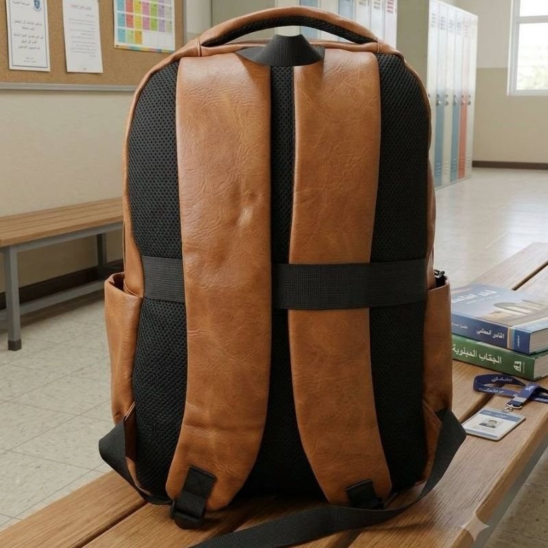 Sac à Dos En Cuir Élégant – Image 4