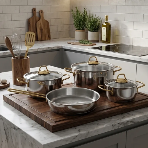 Batterie de Cuisine 7 Pcs Vivaldi